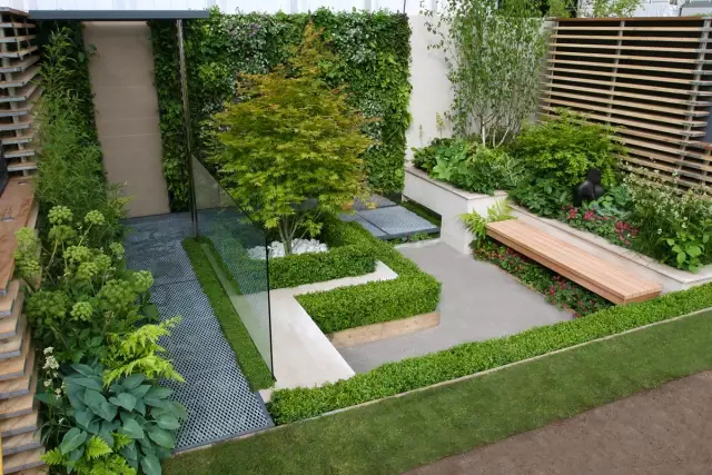 【案例赏析】小型雅致的别墅庭院花园设计