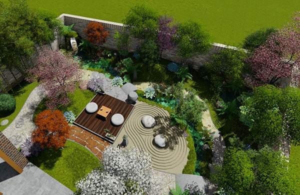 成都私家别墅花园设计施工方案